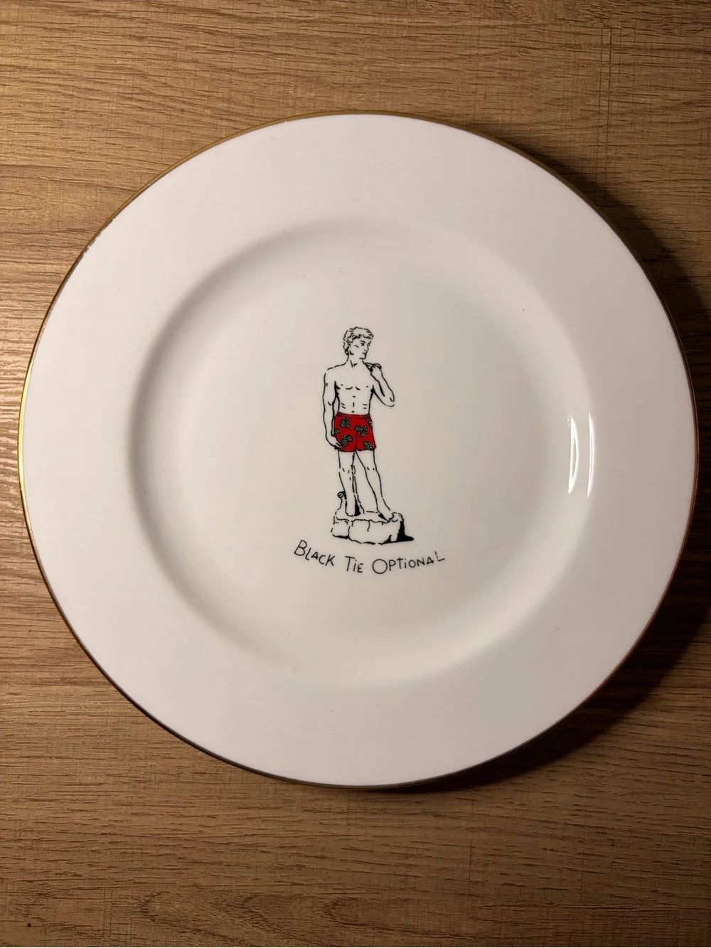 1999 Merry Masterpieces First Edition Christmas Travel Plates Set of 8 Gold